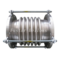DN150-300MM ANSI B16.5 150LBS SS304 Flanged Metal Expansion Joint 