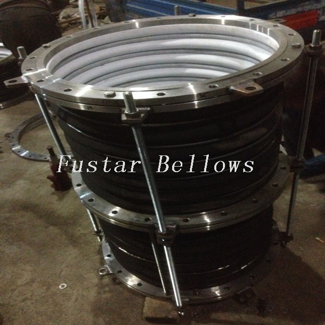 PTFE Lined Rubber Expansioni Joint 