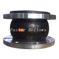 DN40-DN300mm ANSI Galvanized Flange NBR Rubber Expansion Joint