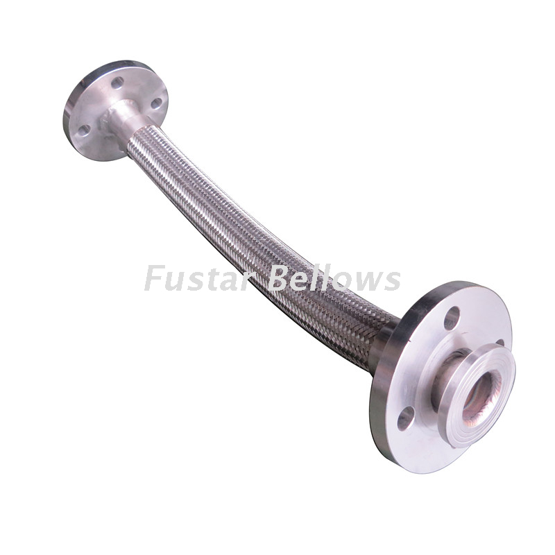 High quality best price OEM manufacture dn 25 stainless steel SS304 slip on flange metal flexible hose